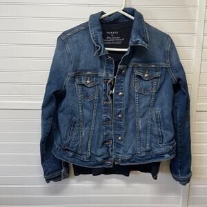 Torrid Denim Trucker Jacket & Black Graphic Tee